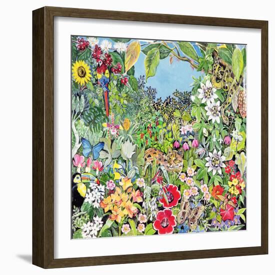 South American Cat-Hilary Jones-Framed Giclee Print