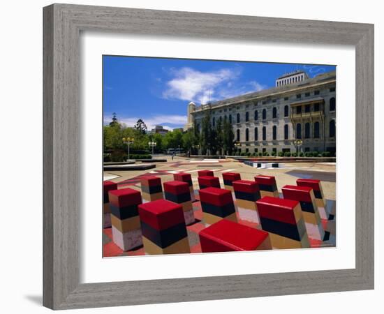 South Australia Parliament Building, Adelaide, South Australia, Australia-Neale Clarke-Framed Photographic Print