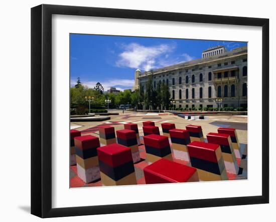 South Australia Parliament Building, Adelaide, South Australia, Australia-Neale Clarke-Framed Photographic Print