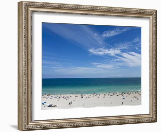 South Beach, Miami Beach, Florida, United States of America, North America-Angelo Cavalli-Framed Photographic Print