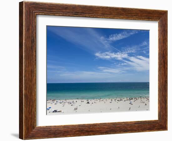 South Beach, Miami Beach, Florida, United States of America, North America-Angelo Cavalli-Framed Photographic Print