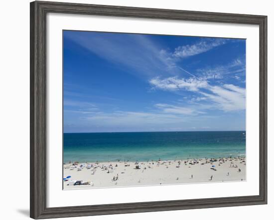 South Beach, Miami Beach, Florida, United States of America, North America-Angelo Cavalli-Framed Photographic Print