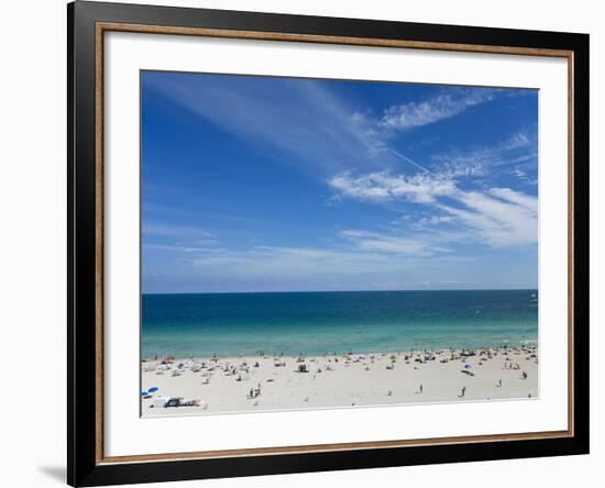 South Beach, Miami Beach, Florida, United States of America, North America-Angelo Cavalli-Framed Photographic Print