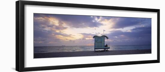 South Beach, Miami Beach, Florida, USA-Walter Bibikow-Framed Photographic Print