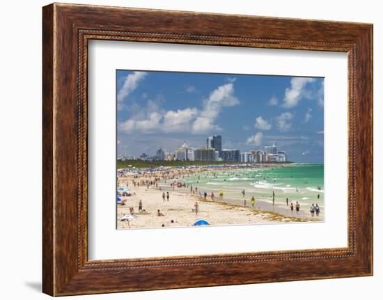 South Beach, Miami Beach, Gold Coast, Miami, Florida, United States of America, North America-Gavin Hellier-Framed Photographic Print