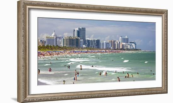 South Beach, Miami Beach, Gold Coast, Miami, Florida, United States of America, North America-Gavin Hellier-Framed Photographic Print