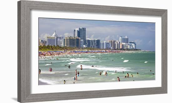 South Beach, Miami Beach, Gold Coast, Miami, Florida, United States of America, North America-Gavin Hellier-Framed Photographic Print