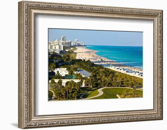 South Beach, Miami, Florida-egd1-Framed Photographic Print