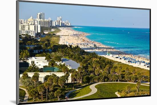 South Beach, Miami, Florida-egd1-Mounted Photographic Print
