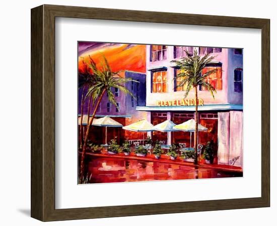 South Beach Sunset-Diane Millsap-Framed Art Print