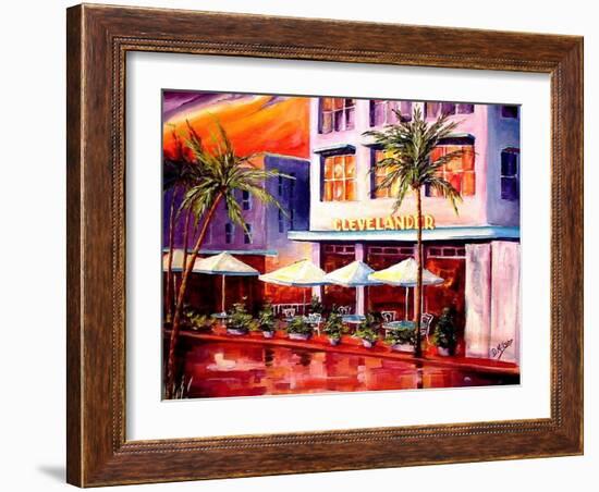 South Beach Sunset-Diane Millsap-Framed Art Print