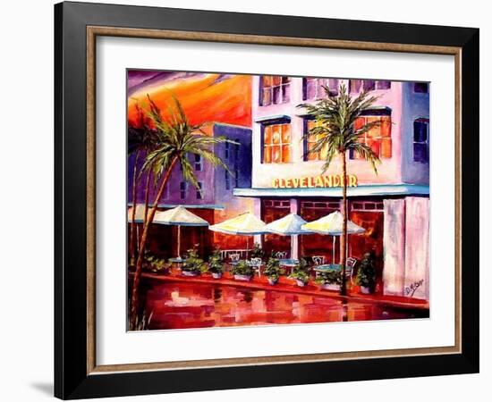 South Beach Sunset-Diane Millsap-Framed Art Print