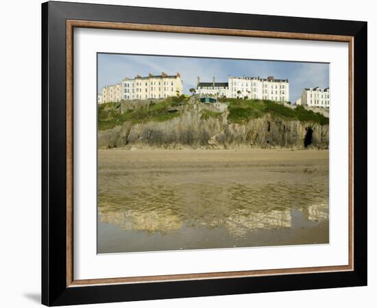 South Beach, Tenby, Pembrokeshire, Wales, United Kingdom, Europe-Richardson Rolf-Framed Photographic Print