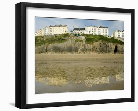 South Beach, Tenby, Pembrokeshire, Wales, United Kingdom, Europe-Richardson Rolf-Framed Photographic Print