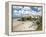 South Beach, Tenby, Pembrokeshire, Wales, United Kingdom, Europe-David Clapp-Framed Premier Image Canvas