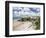 South Beach, Tenby, Pembrokeshire, Wales, United Kingdom, Europe-David Clapp-Framed Photographic Print