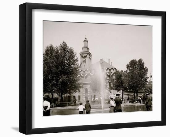 South Canal Park, Sault Ste. Marie, Mich.-null-Framed Photo