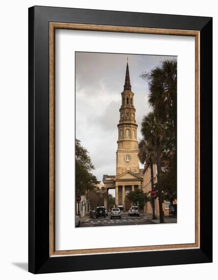 South Carolina, Charleston, St. Philips Episcopal Church-Walter Bibikow-Framed Photographic Print