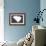 South Carolina - Home State - White on Gray-Lantern Press-Framed Art Print displayed on a wall