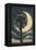 South Carolina - Palmetto Moon and Palm-Lantern Press-Framed Stretched Canvas