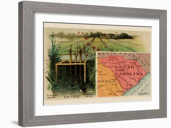 South Carolina-Arbuckle Brothers-Framed Premium Giclee Print