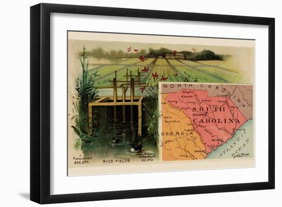 South Carolina-Arbuckle Brothers-Framed Art Print