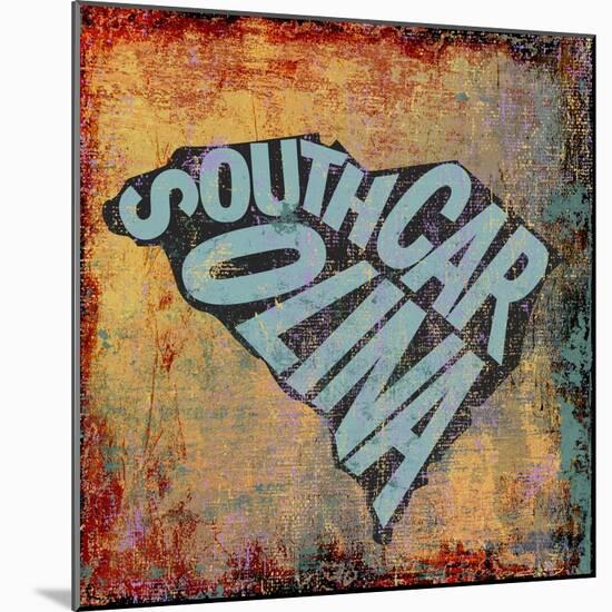 South Carolina-Art Licensing Studio-Mounted Giclee Print