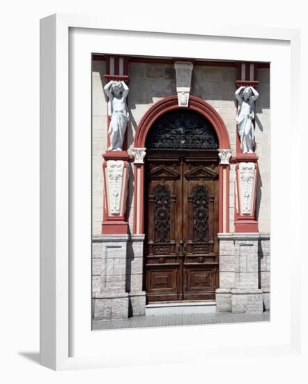 South Coast, Ponce, Plaza Las Delicias, Colonial Architecture, Casa Armstrong Poventud, Puerto Rico-Michele Falzone-Framed Photographic Print