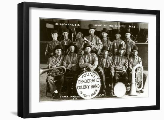 South Dakota Democratic Band-null-Framed Art Print