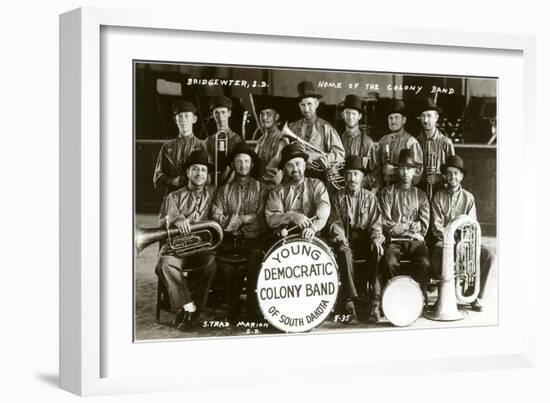 South Dakota Democratic Band-null-Framed Art Print