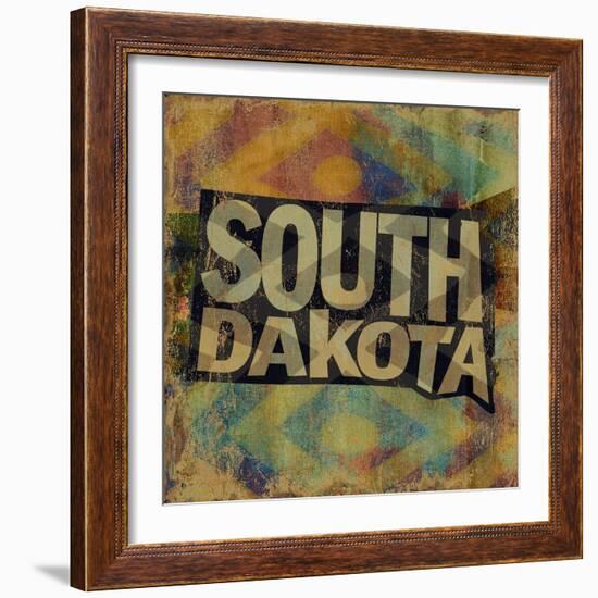 South Dakota-Art Licensing Studio-Framed Giclee Print