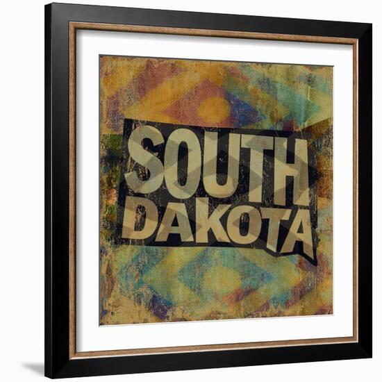 South Dakota-Art Licensing Studio-Framed Giclee Print