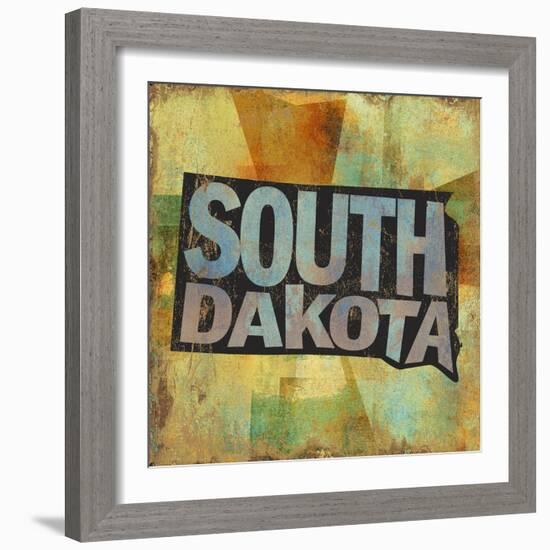 South Dakota-Art Licensing Studio-Framed Giclee Print