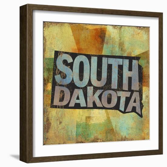 South Dakota-Art Licensing Studio-Framed Giclee Print