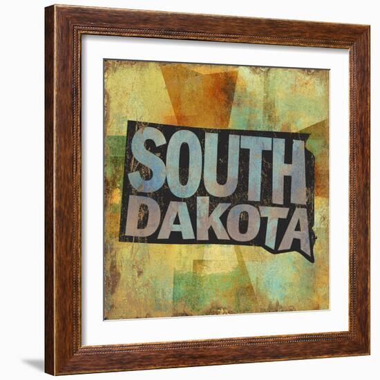 South Dakota-Art Licensing Studio-Framed Giclee Print