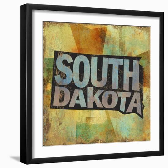 South Dakota-Art Licensing Studio-Framed Giclee Print