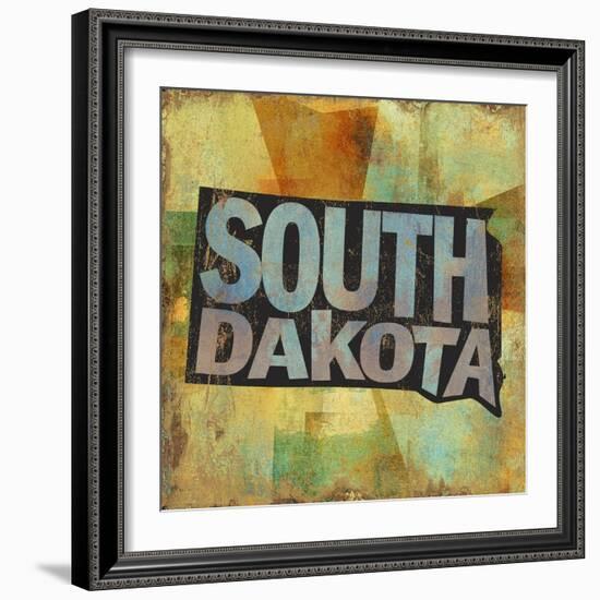 South Dakota-Art Licensing Studio-Framed Giclee Print