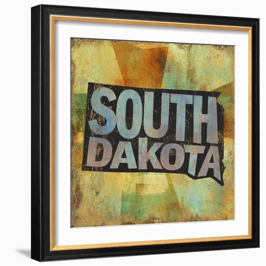 South Dakota-Art Licensing Studio-Framed Giclee Print