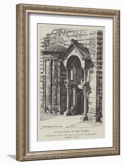 South Door of the Duomo-Nelly Erichsen-Framed Giclee Print