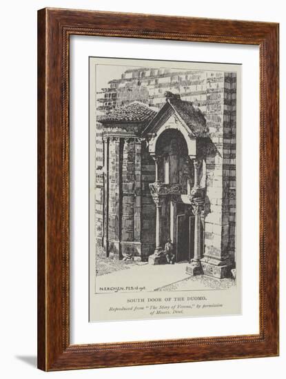 South Door of the Duomo-Nelly Erichsen-Framed Giclee Print