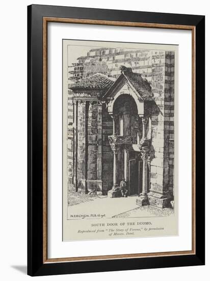 South Door of the Duomo-Nelly Erichsen-Framed Giclee Print