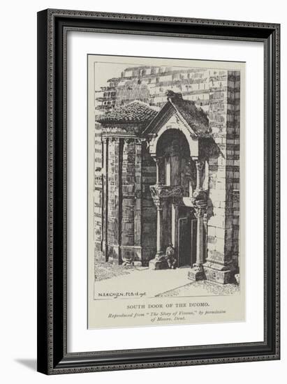 South Door of the Duomo-Nelly Erichsen-Framed Giclee Print