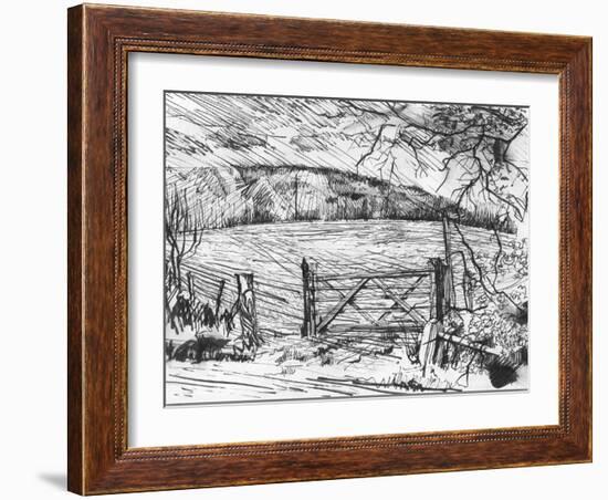 South Downs-Tim Kahane-Framed Photographic Print