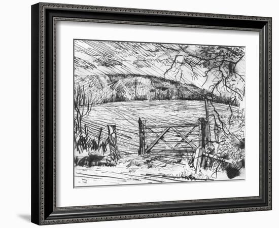 South Downs-Tim Kahane-Framed Photographic Print