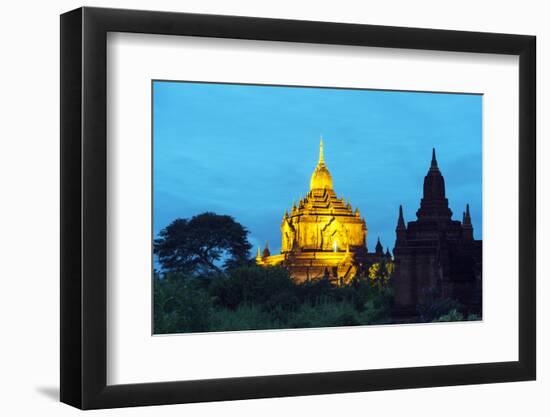 South East Asia, Myanmar, Bagan, Htilominlo Pahto-Christian Kober-Framed Photographic Print