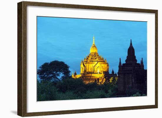 South East Asia, Myanmar, Bagan, Htilominlo Pahto-Christian Kober-Framed Photographic Print