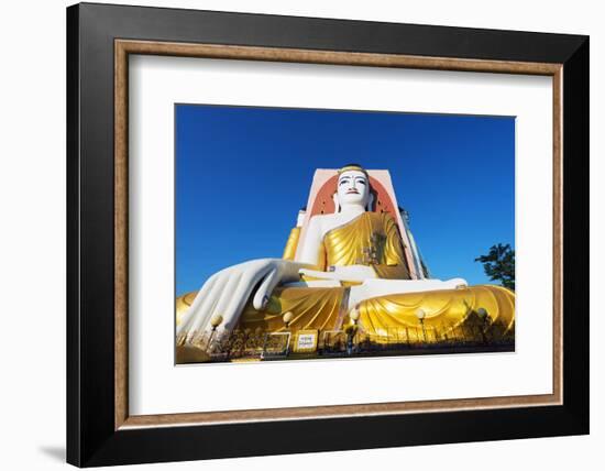 South East Asia, Myanmar, Bago, Kyaik Pun Paya, Gautama Buddha-Christian Kober-Framed Photographic Print