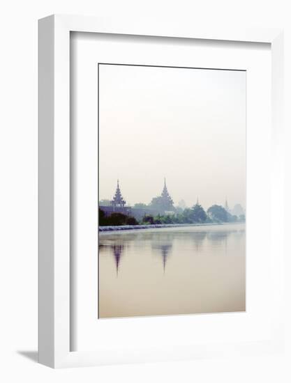 South East Asia, Myanmar, Mandalay, Mandalay Palace-Christian Kober-Framed Photographic Print