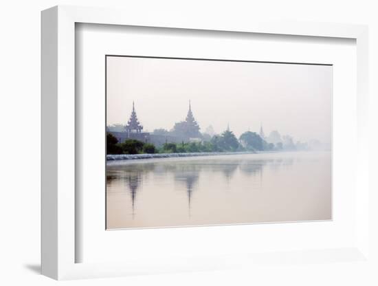 South East Asia, Myanmar, Mandalay, Mandalay Palace-Christian Kober-Framed Photographic Print