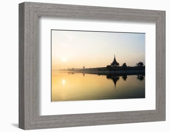 South East Asia, Myanmar, Mandalay, Mandalay Palace-Christian Kober-Framed Photographic Print